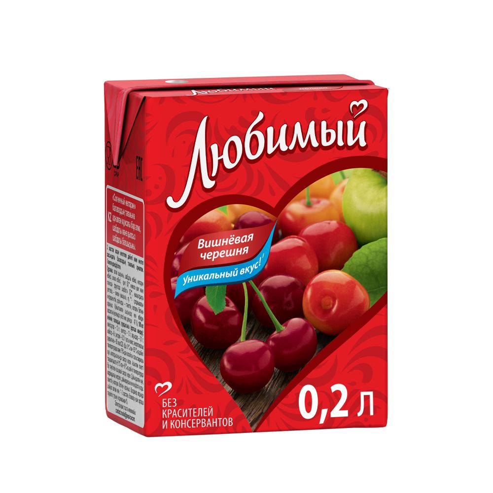 Нектар "Любимый",Вишневая черешня,0,2л.
