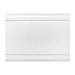 Щит ЩРН-П-12 IP41 бел. дверца (пром. упак.) Basic EKF pb-n-12w-bas