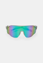 Спортивные очки HILX Savage (L) Shiny Crystal Grey Green / Green Lens