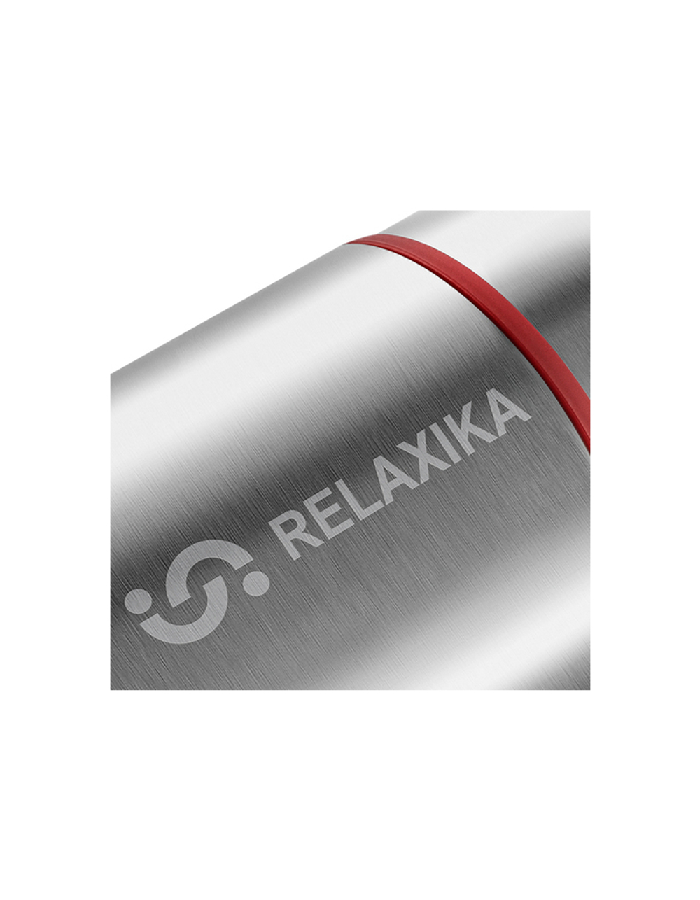 Термос для еды Relaxika 301 (1,2 литра) в термочехле, стальной