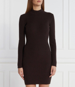 Хлопковое платье Michael Kors - коричневый(MF381U46V1)