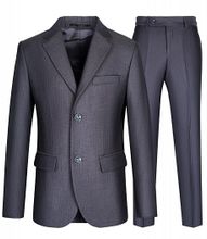 Серый костюм пиджак и брюки STENSER