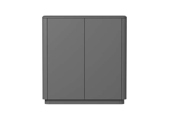 Шкаф Tammi 2 двери низкий (серый)