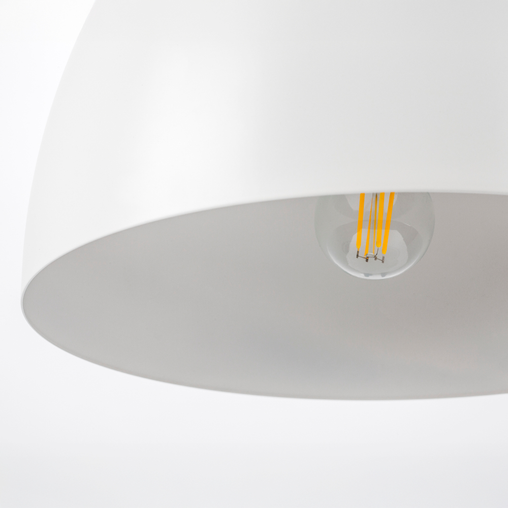 765046 Подвесной светильник LOFT 1х20W E27 БЕЛЫЙ IP20