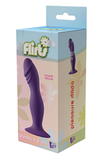 Фиолетовый фаллоимитатор Pleasure Dildo - 14,6 см. (Цвет: фиолетовый)