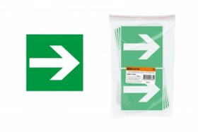 Знак "Направляющая стрелка" 150х150мм TDM SQ0817-0044