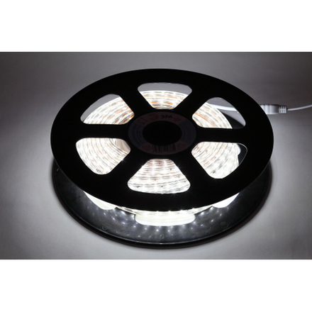 Светодиодная лента ЭРА LS2835-4,8-60-220-6500К-IP67 20m холодный белый