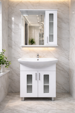 Зеркало - шкаф Идеал 65 белый