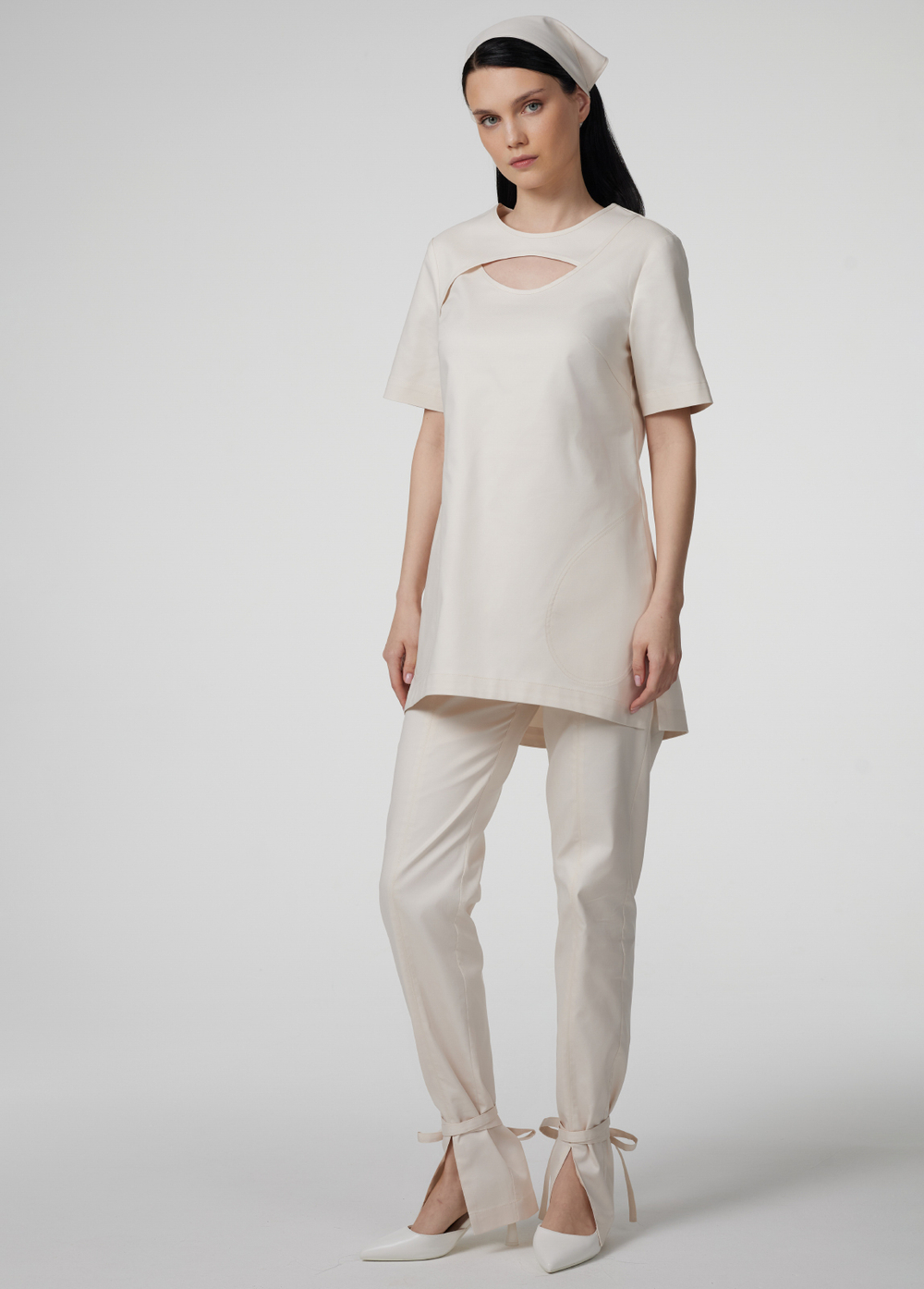 Брюки с завязками