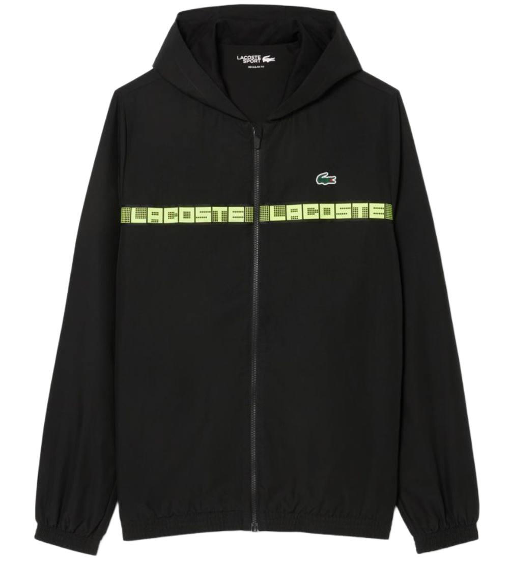 Men's Спортивный костюм Lacoste Logo Stripe Tennis - black