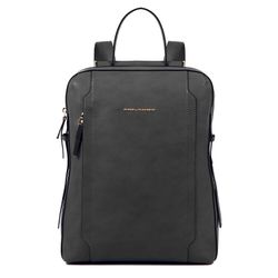 Рюкзак женский Piquadro Circle черный из кожи (CA4576W92/N)