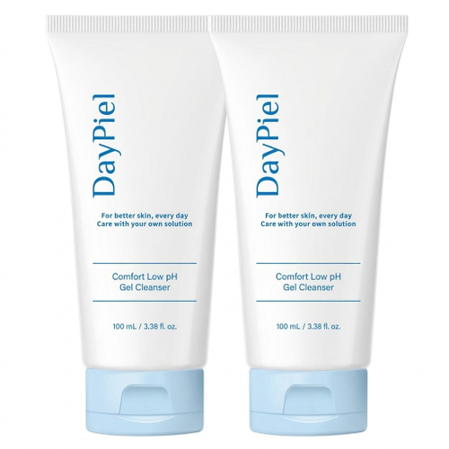Набор успокаивающих гелей для умывания с низким pH DayPiel Comfort Low pH Gel Cleanser, 100мл*2шт
