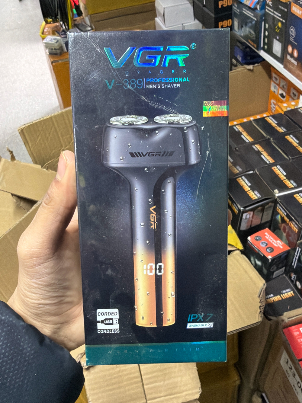 Бритва VGR V-389