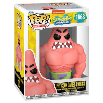 Фигурка Funko POP! Animation Spongebob SquarePants 25th Fry Cook Games Patrick (1668) 75736