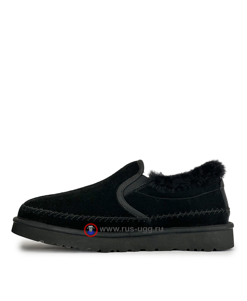 MEN'S STICH SLIPPER - Black