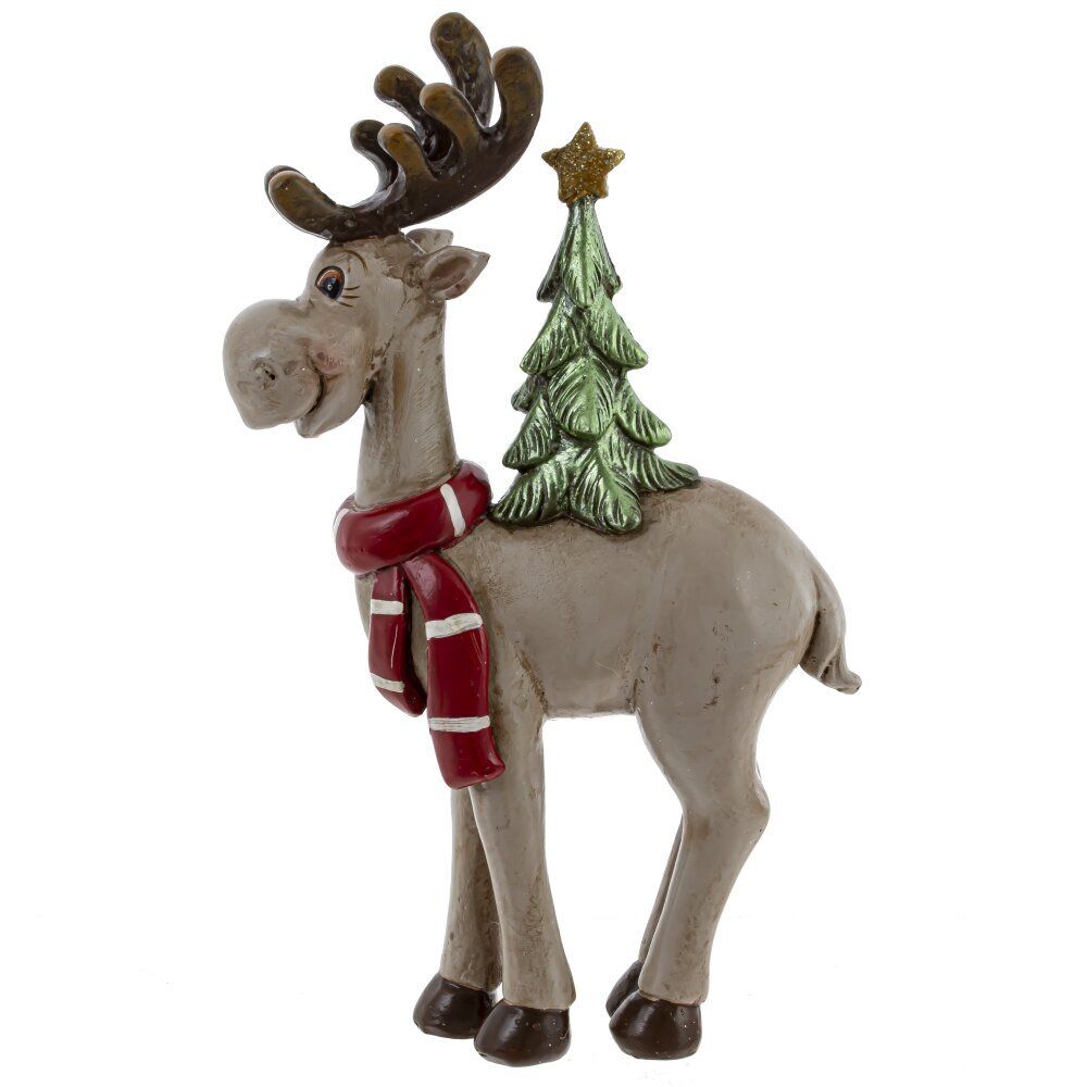 GAEM Фигурка декоративная "Олень", L9,5 W3,5 H16 см, 2в.