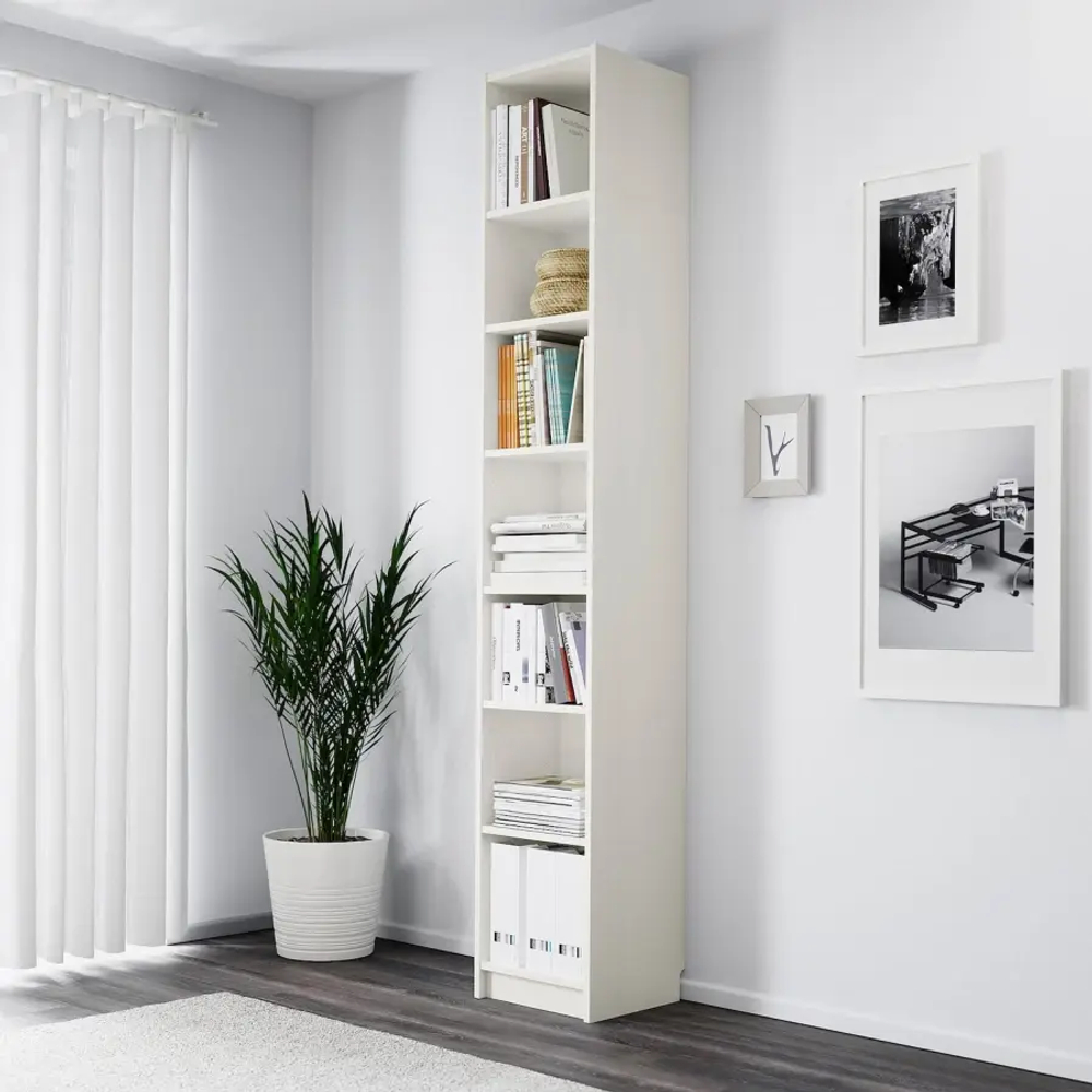 Стеллаж - IKEA BILLY, 40х40х237 см, белый, БИЛЛИ ИКЕА