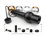 N7012 PSL серебро полированное D70*H20mm Out2mm MR16