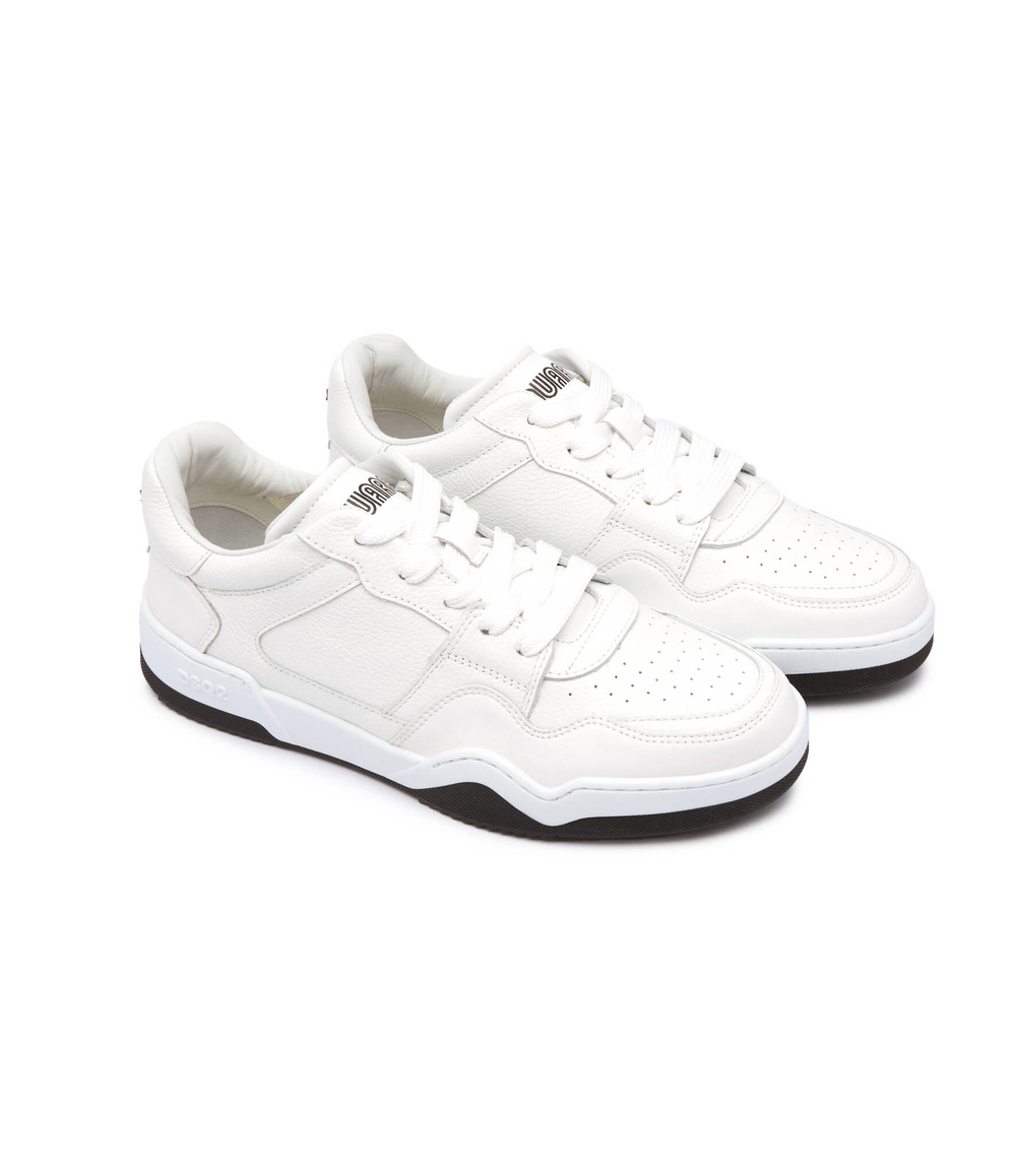 Кожаные кроссовки Dsquared2 - белый(SNM0355 01504867)