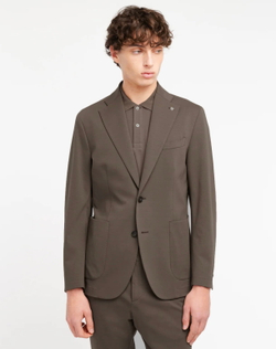 Мужской классический костюм (латте) Б78