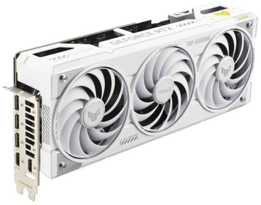 Видеокарта ASUS GeForce RTX 5070 TI TUF BTF OC WHITE (TUF-RTX5070TI-O16G-BTFWHITE)