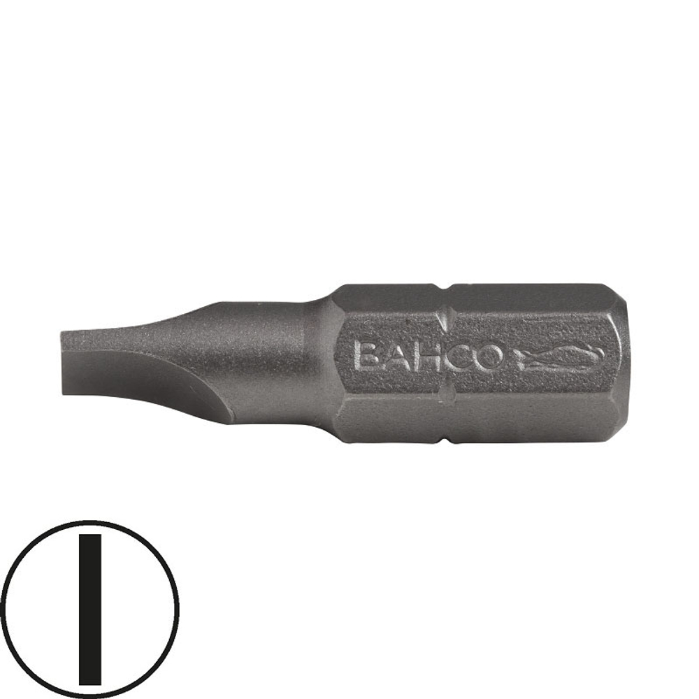 Бита шлицевая 0.8-5.5, 2 шт., BAHCO (Швеция)