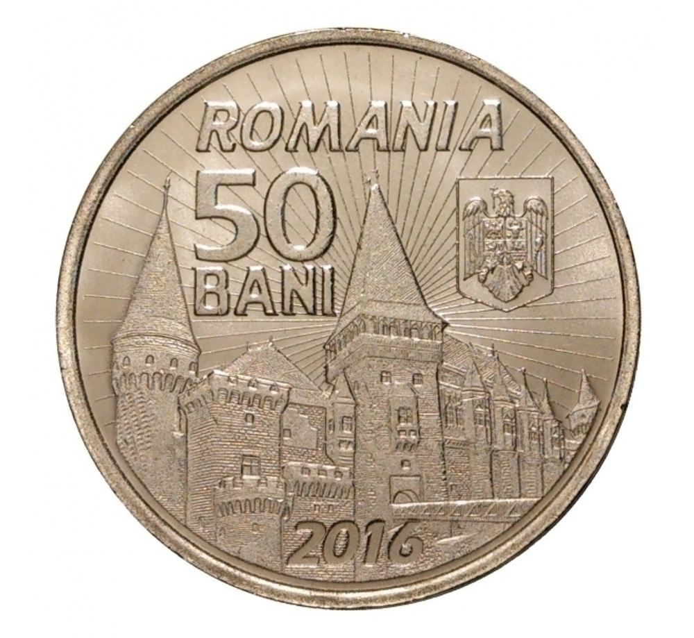 50 бани "575 лет с начала правления Яноша Хуньяди" 2016 год.