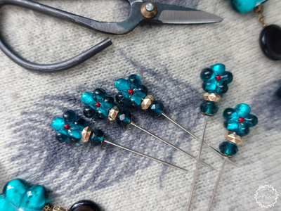 Крупные пины "Forget-me-not"