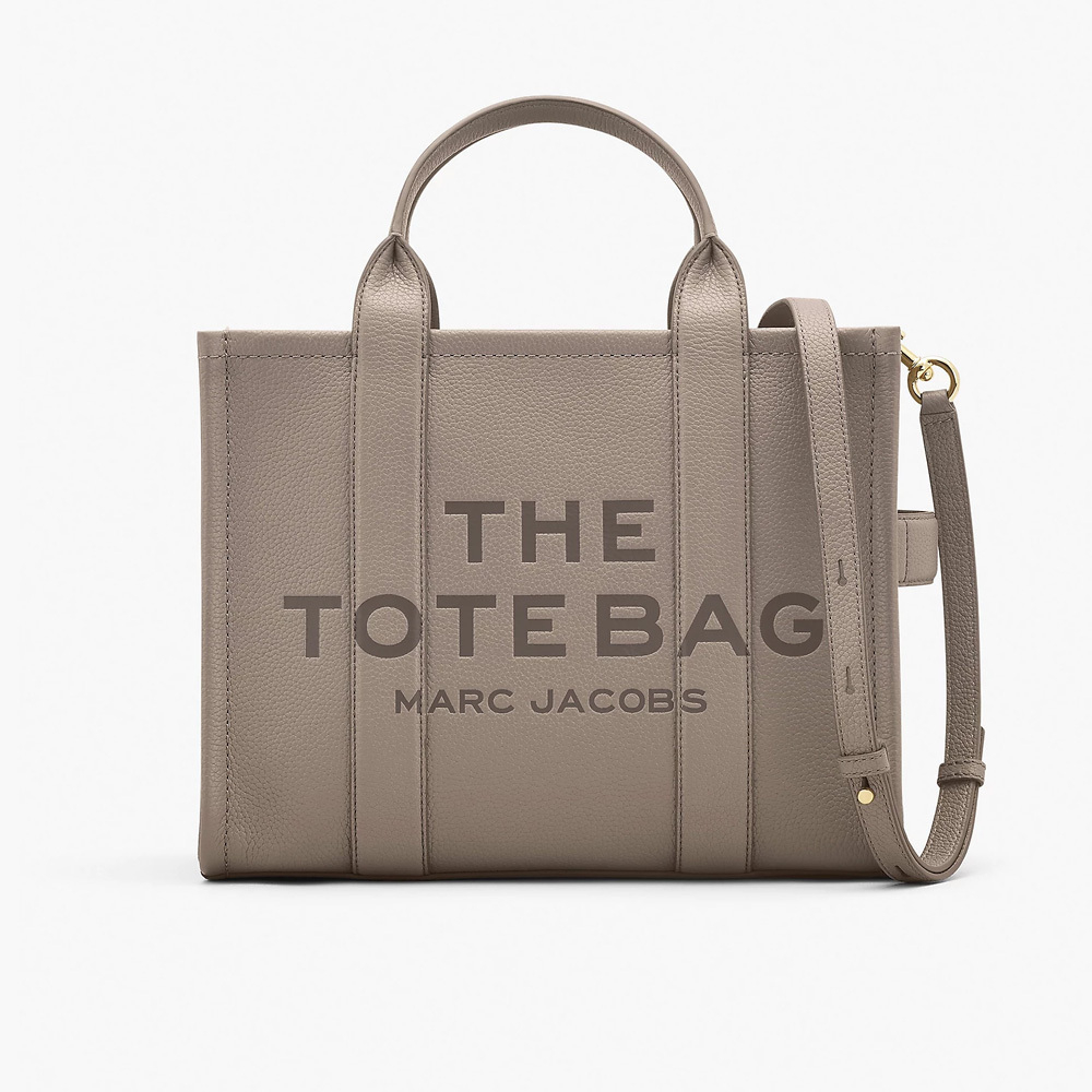 СУМКА MARC JACOBS THE LEATHER MEDIUM TOTE BAG CEMENT