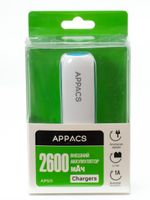 Внешний акккумулятор APPACS (рус.) APS11, 2600mAh