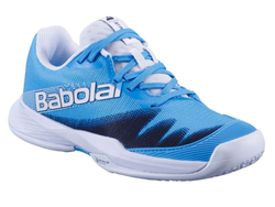 Детские кроссовки для Падел Babolat Jet Premura 2 JR - cyan blue/white