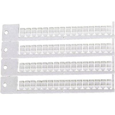 Шильдик маркировочный для интерфейсных колодок версий IRK, IRKM. 64 шт.