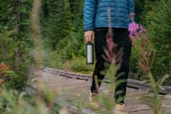 Термокружка Klean Kanteen TKWide Cafe Cap 16oz (473 мл) Brushed Stainless