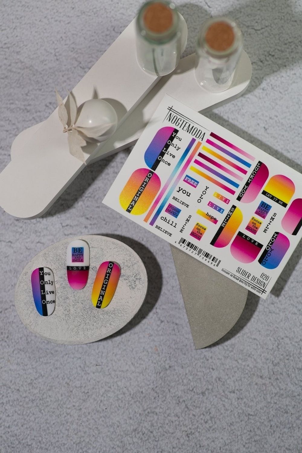 Nogtemoda Слайдер дизайн 020 Градиент