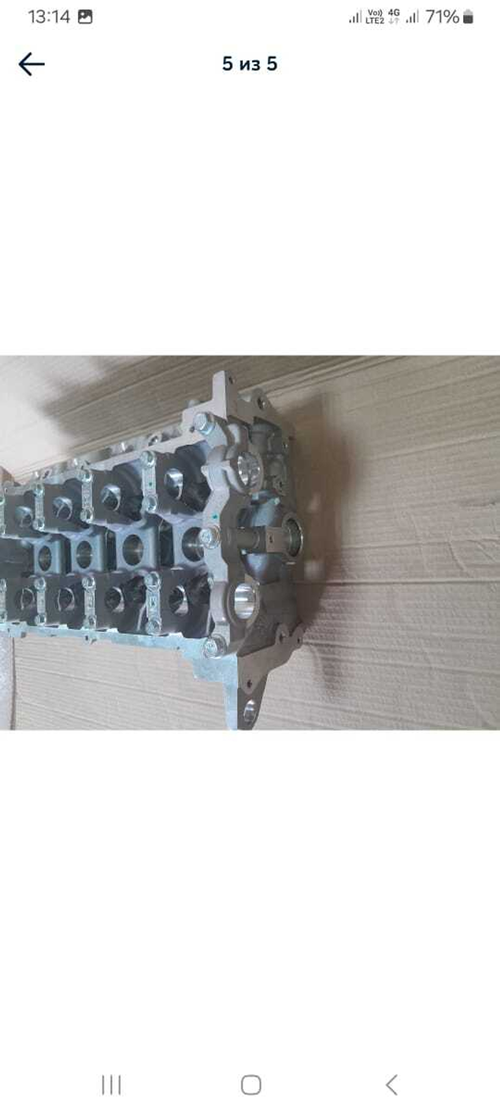 Головка блока цилиндров (1.5L) голая TNN4G15T Zotye T600 Coupa 10035000003b11f