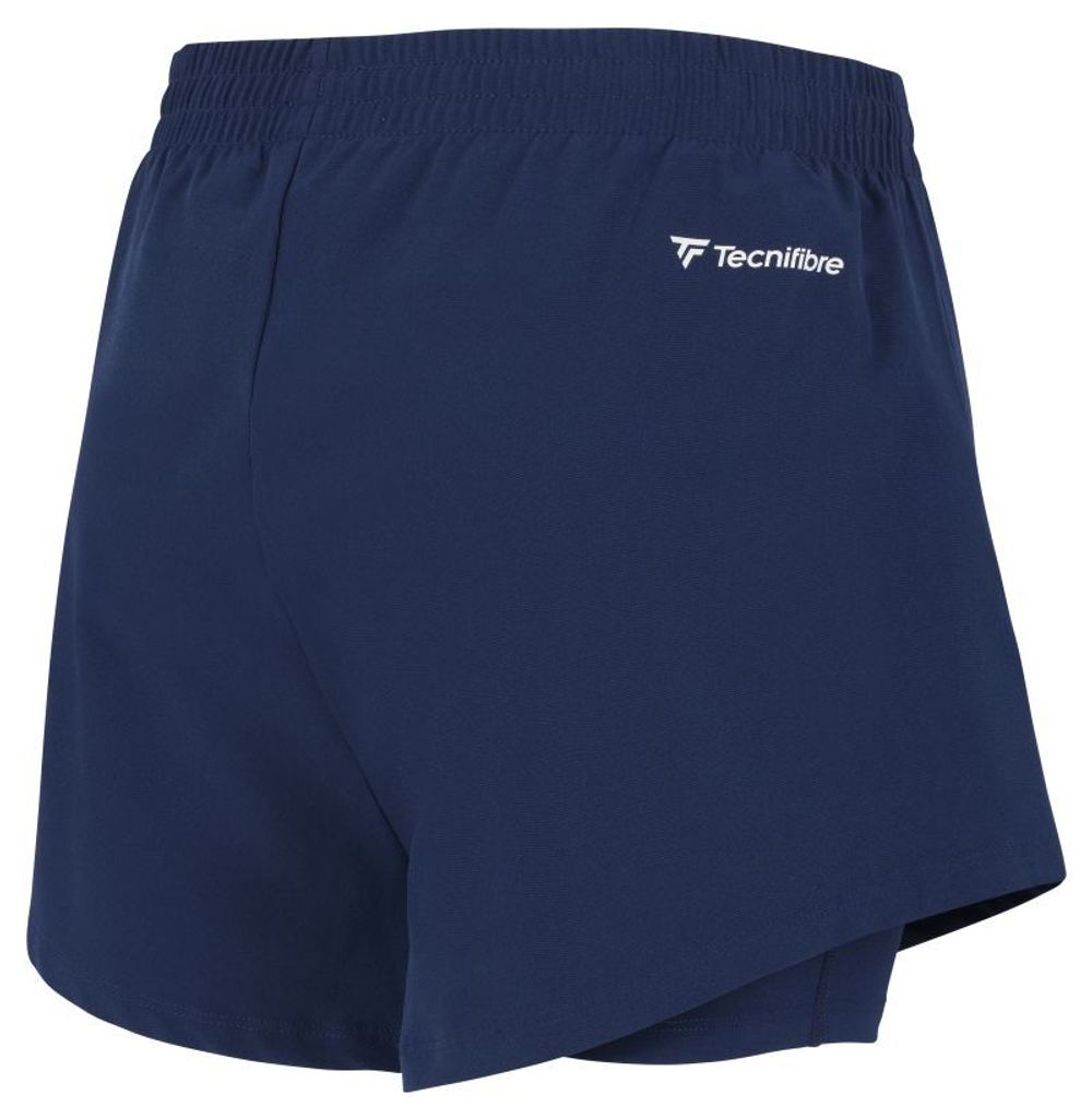 Шорты для девочки теннисные Tecnifibre Team Short - marine