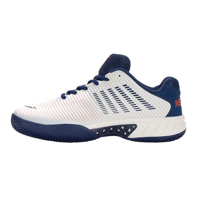 Мужские теннисные кроссовки K-Swiss Hypercourt Express 2 Clay Court Shoe Men - White, Dark Blue