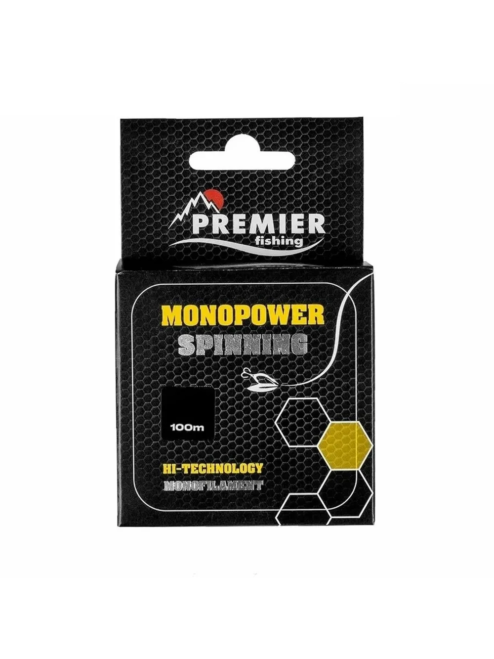 Леска MONOPOWER SPINNING 100m F. Yellow Nylon