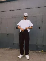 Брюки Miracle Apparel Workwear Twill Joggers Черные