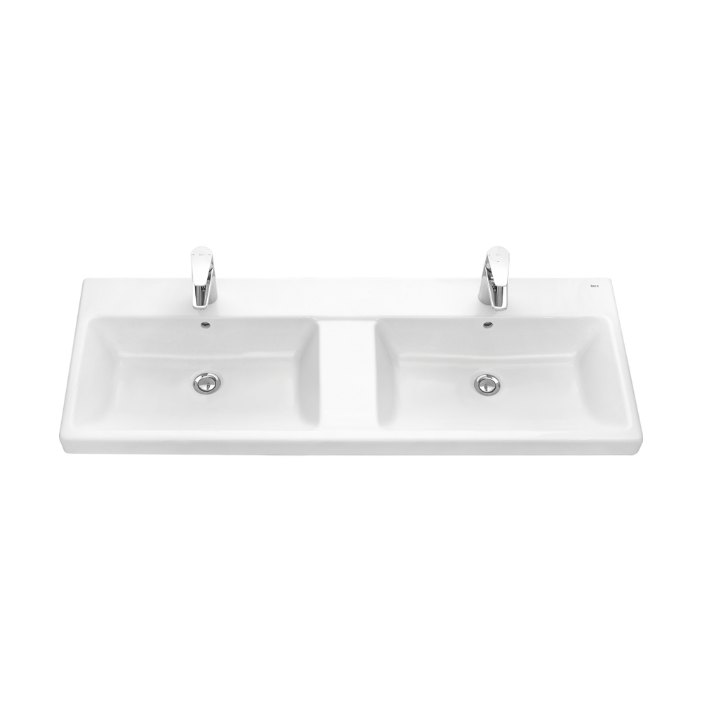 Раковина Roca The Gap 120х46, подвесная, 2 чаши A3270YS000