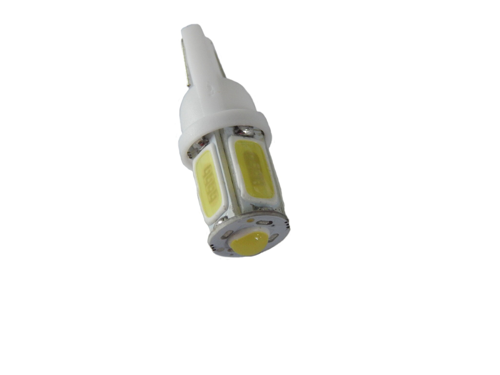 Лампа светодиодная T10-5COB WHITE 40278 + лампа 40278