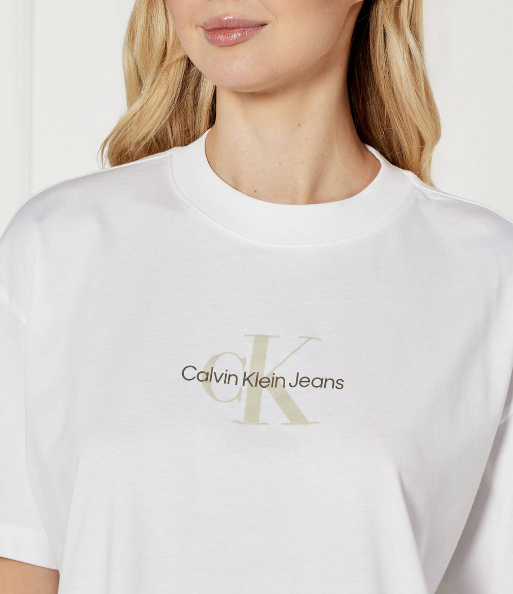 Футболка CALVIN KLEIN JEANS - белый(J20J224242)