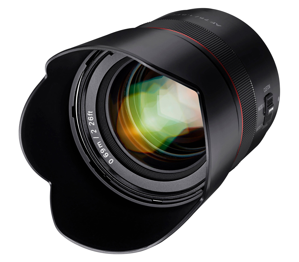 Объектив Samyang AF 75mm f/1.8 Sony FE