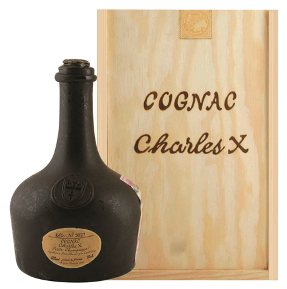 Коньяк Lheraud Cognac Charles X п/уп (дерево), 0.7 л