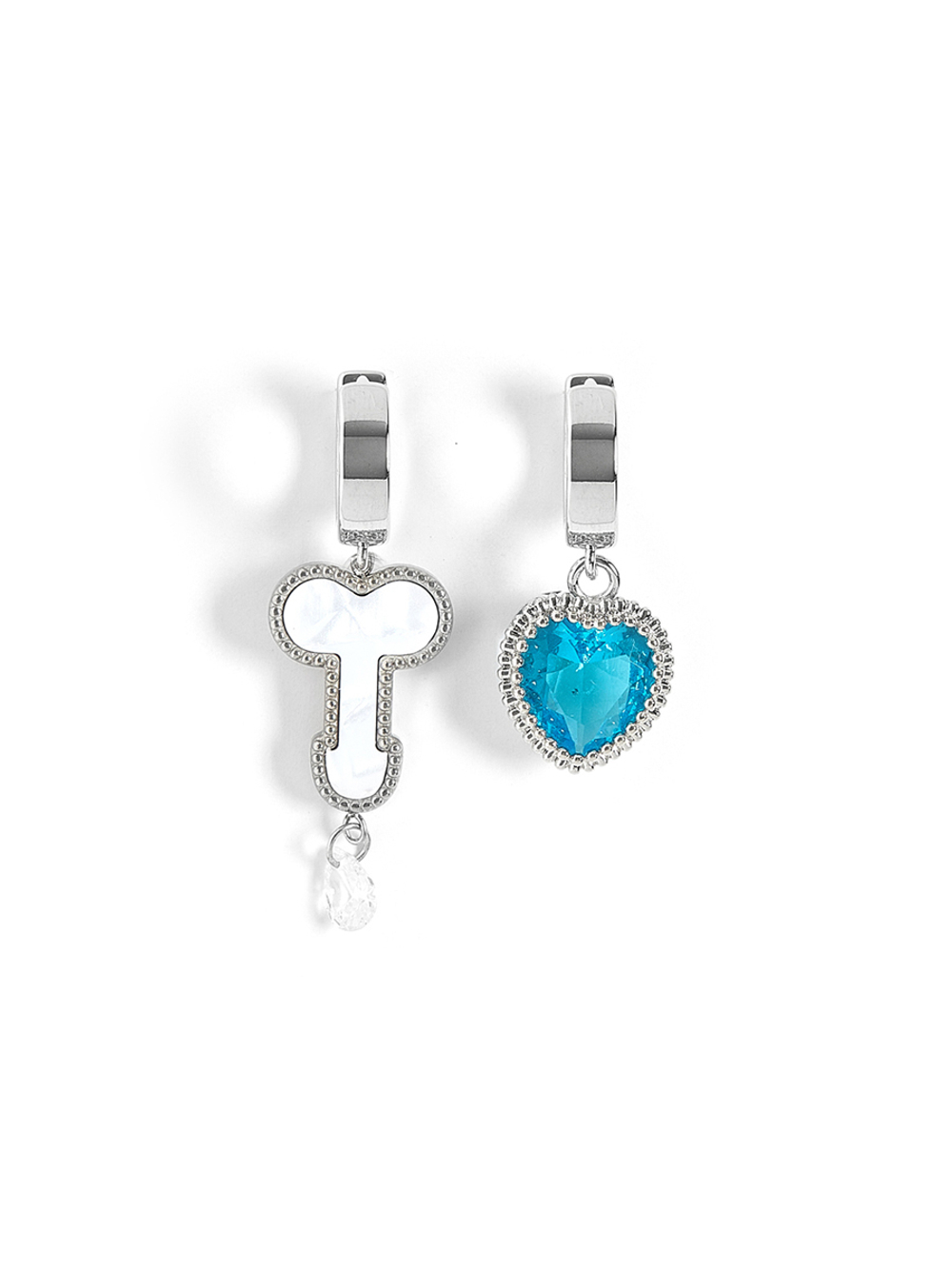 Серьги "Love Or Sex" Blue