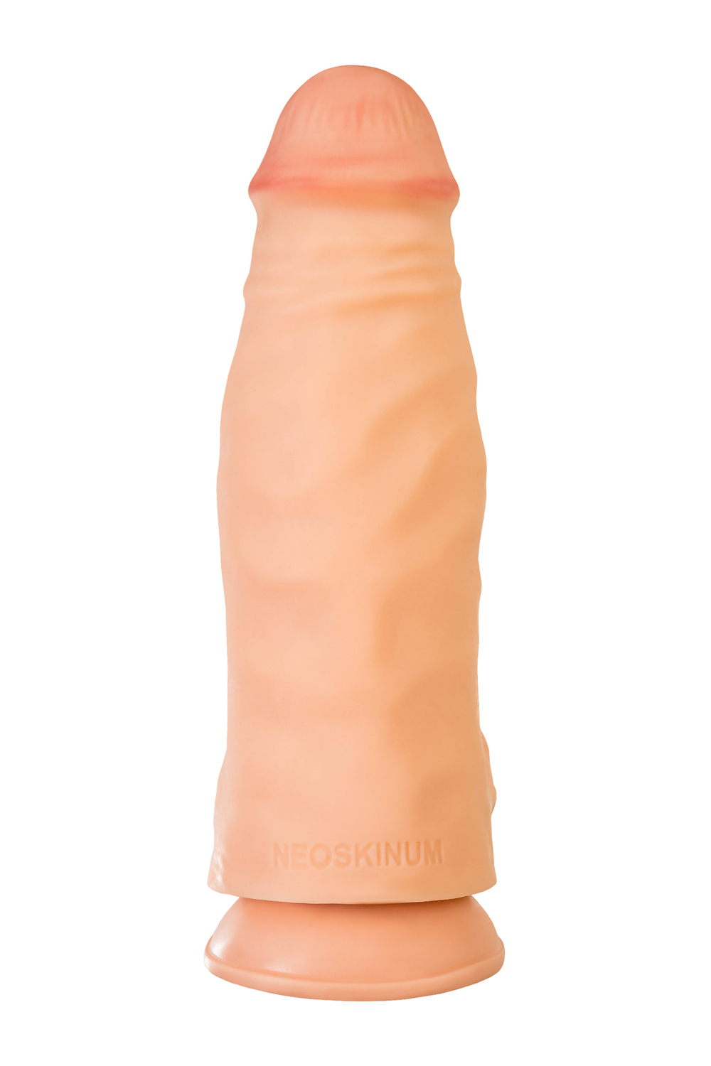 Вибратор-гигант LoveToy, реалистичный, neoskin, телесный, 28 см, Ø 8,9 см