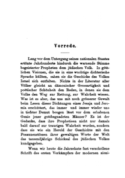 Rom Und Jerusalem. Die Letzte Nationalitätsfrage.Briefe Und Noten | M.Hess