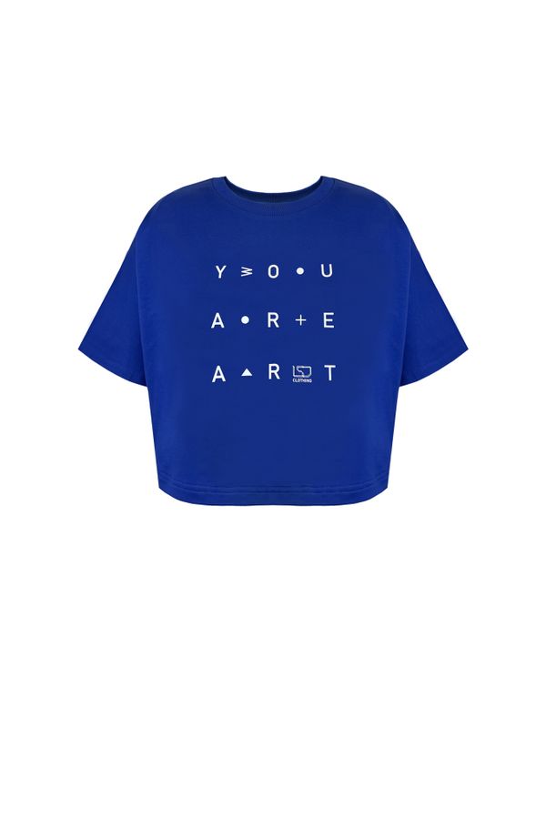 Футболка Crop "You are art"