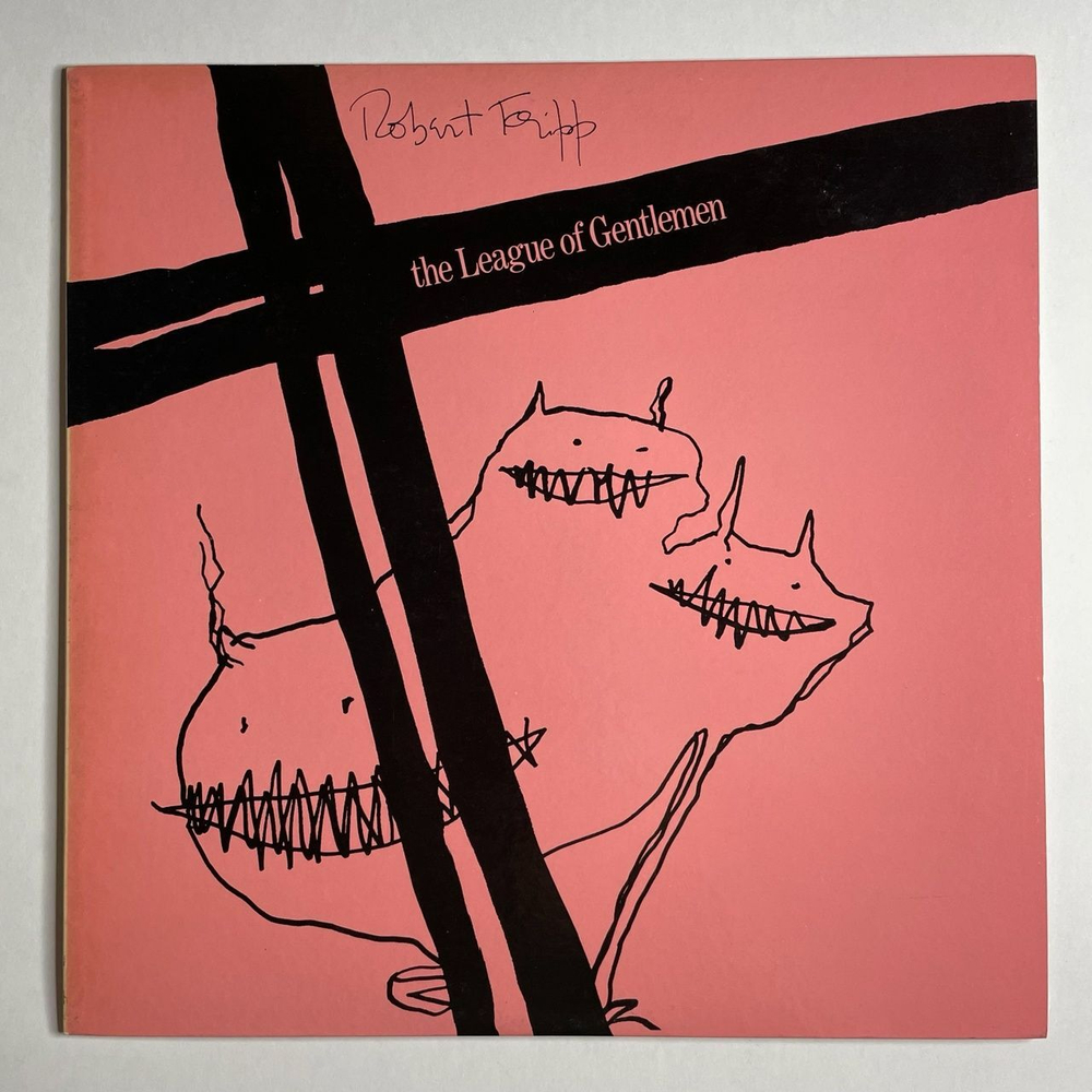 Винтажная виниловая пластинка LP Robert Fripp, The League Of Gentlemen (Japan 1981) (No Obi) Minor Man