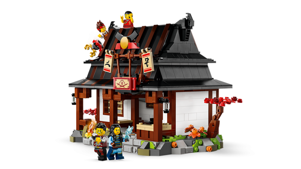 Конструктор лего ниндзяго Кузница Ниндзя 71858 | LEGO NINJAGO Four Weapons Blacksmith 15th Anniversary 1259 деталей 14+